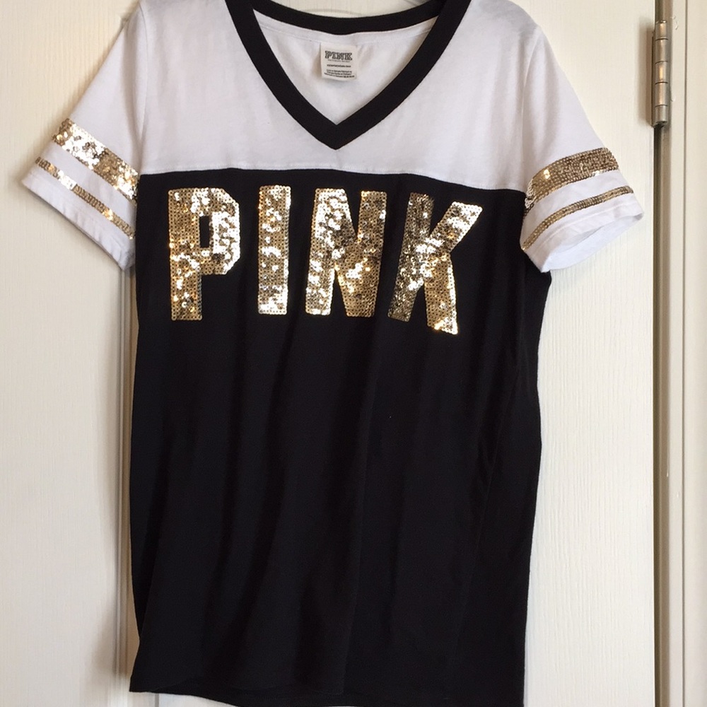 Victoria’s secret PINK sequin tee